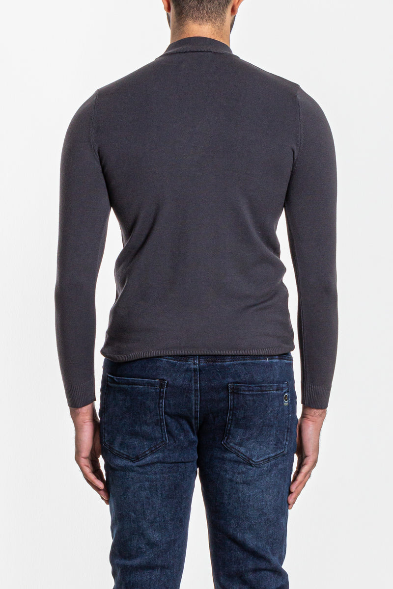 KNIT HIGH NECK SWEATER
