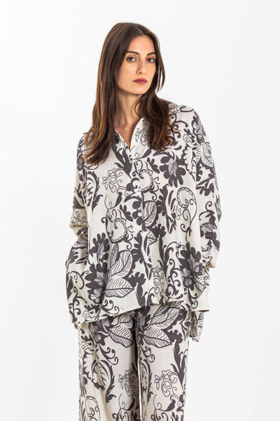 LINEN SHIRT SET