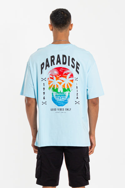 CONTRAST PRINTED T-SHIRT