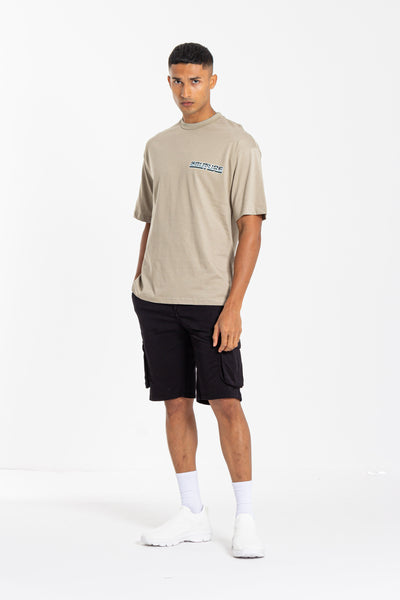 CONTRAST PRINTED T-SHIRT