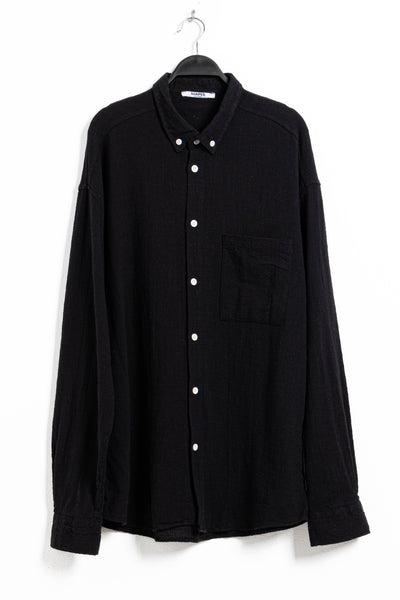 LINEN BLEND OVERSIZED SHIRT