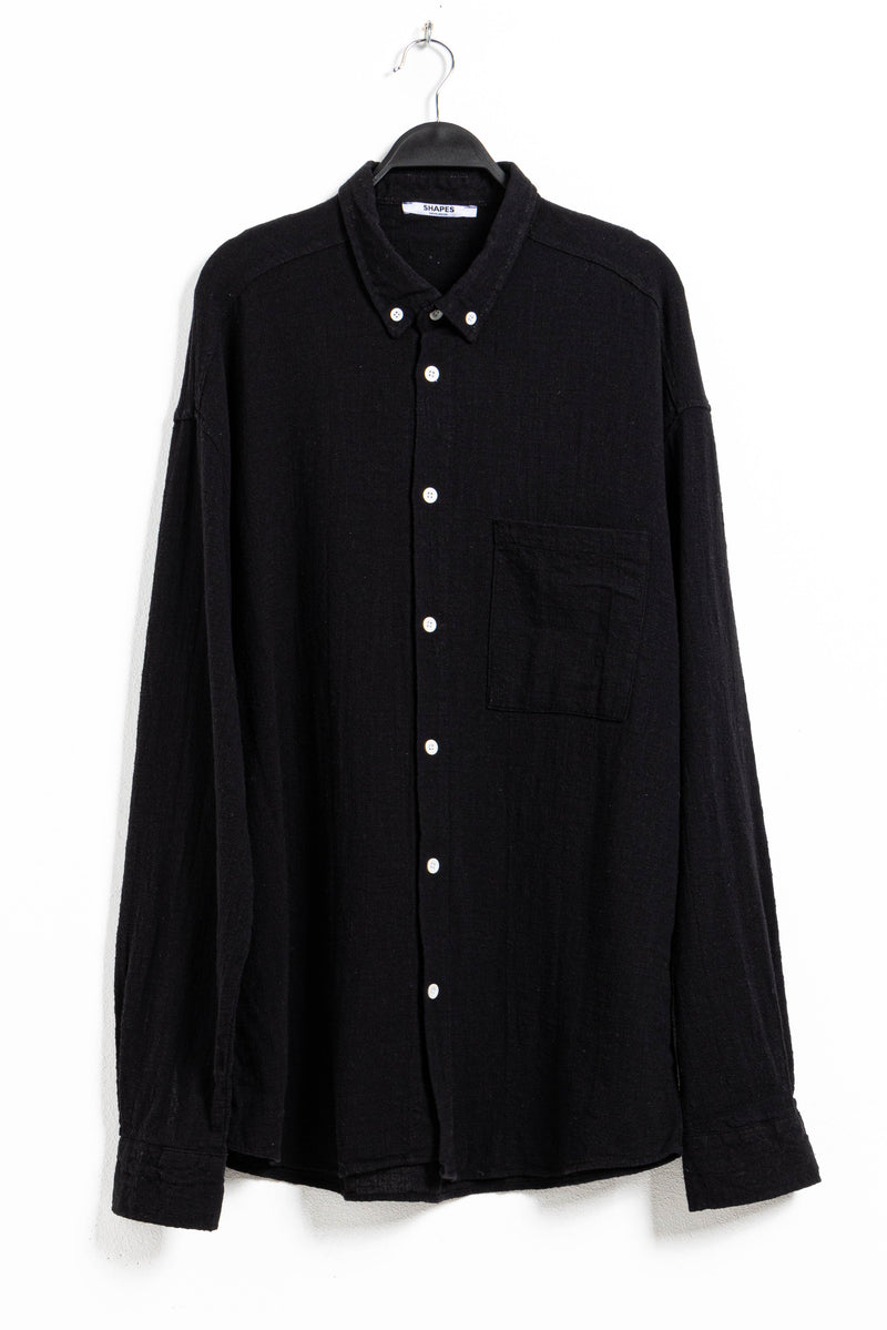 LINEN BLEND OVERSIZED SHIRT