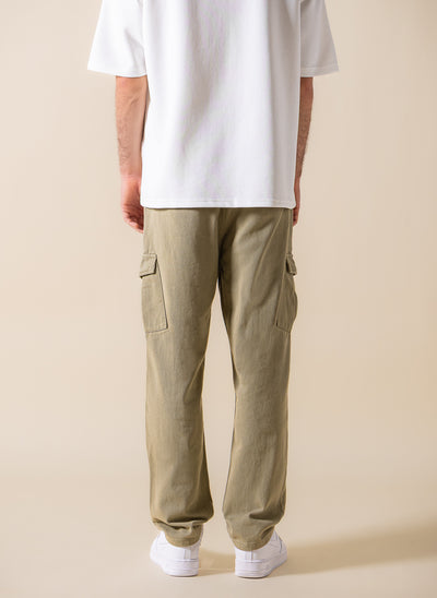 JOGGER-WAIST CARGO TROUSERS