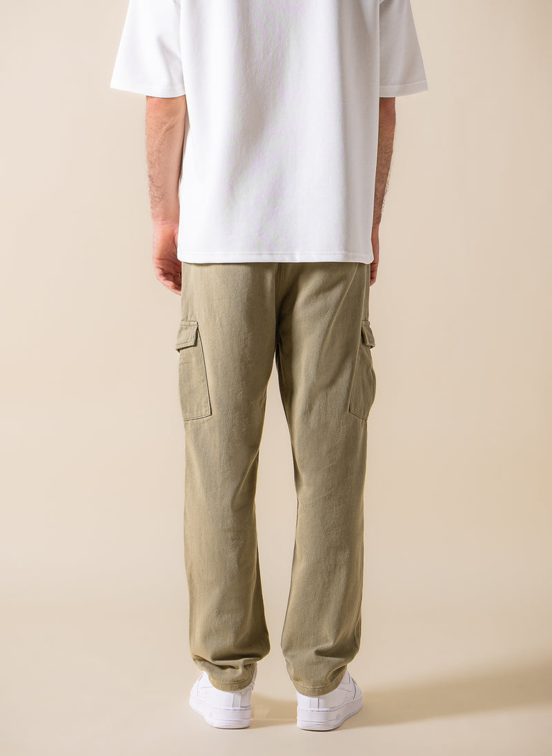 JOGGER-WAIST CARGO TROUSERS