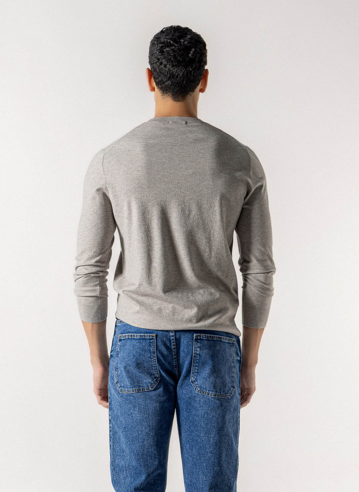CASHMERE CREW NECK SWEATER