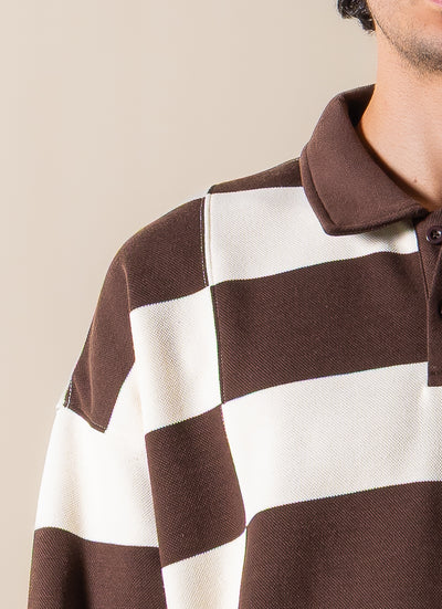 DETAILED POLO SWEATSHIRT