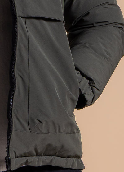 DETAILED RESERSIBLE PUFFER JACKET