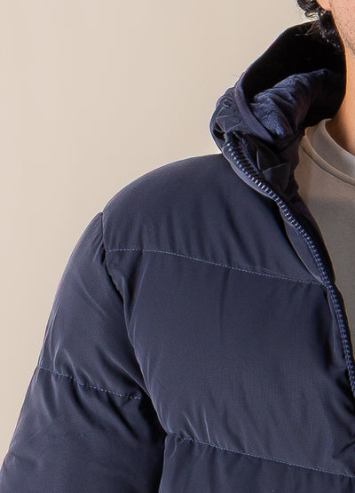 FAUX FUR PUFFER JACKET