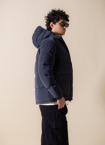 FAUX FUR PUFFER JACKET