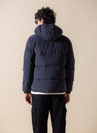 FAUX FUR PUFFER JACKET