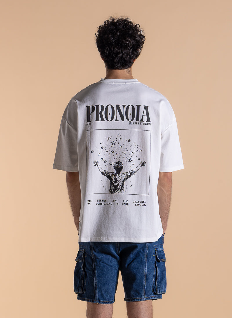 MIDWEIGHT CONTRAST PRINTED T-SHIRT