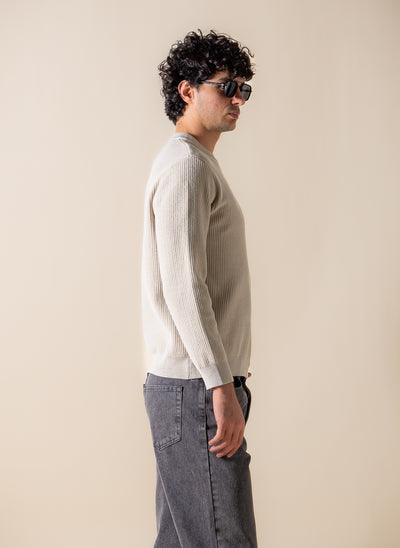 TEXTURED COMFORT SWEATER