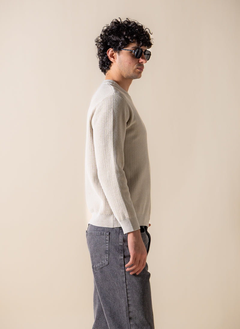 TEXTURED COMFORT SWEATER