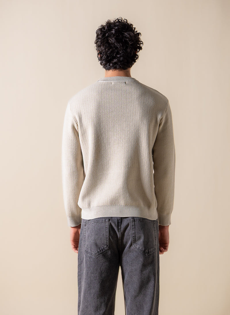 TEXTURED COMFORT SWEATER