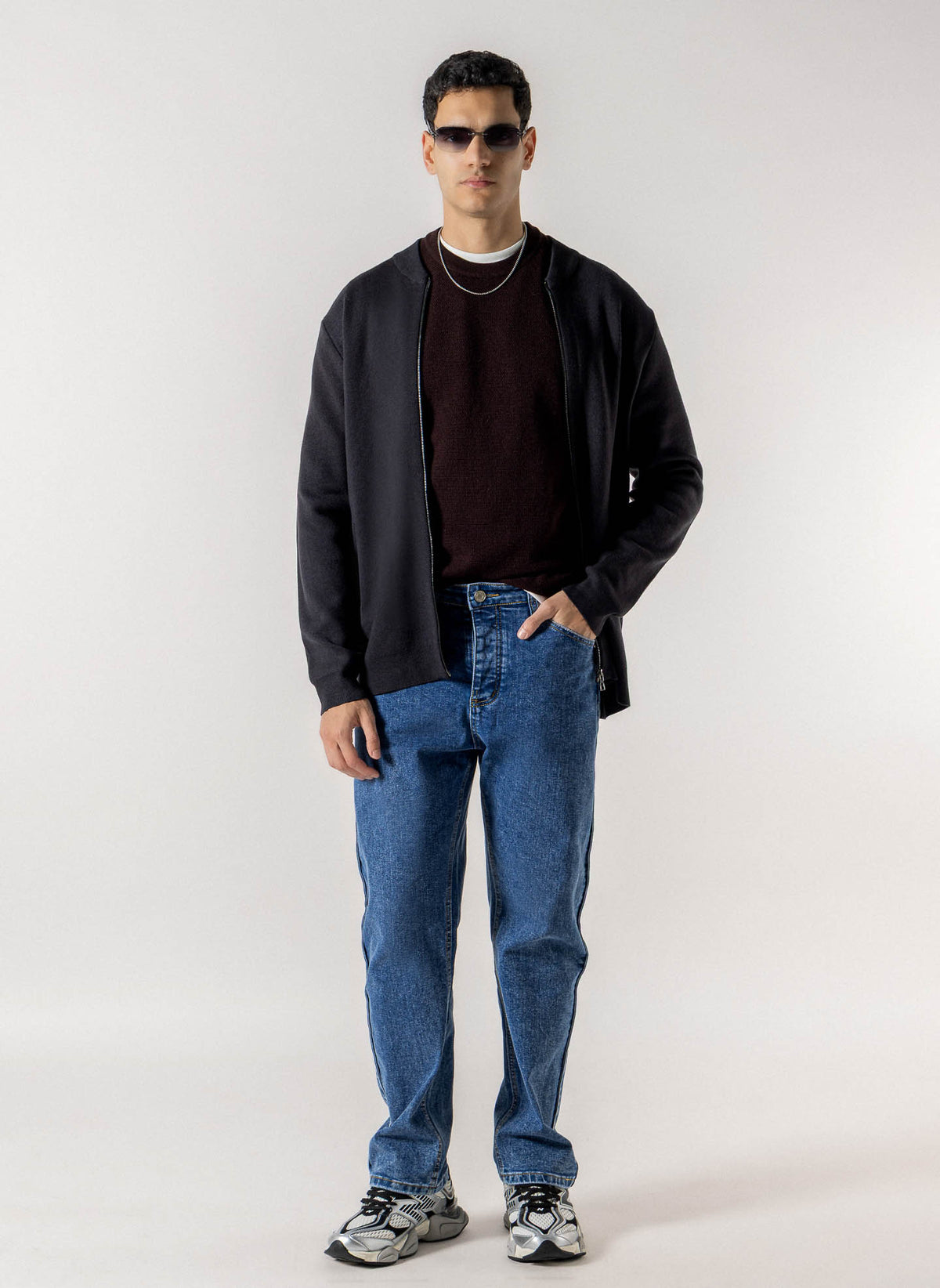 BOMBER KNIT CARDIGAN