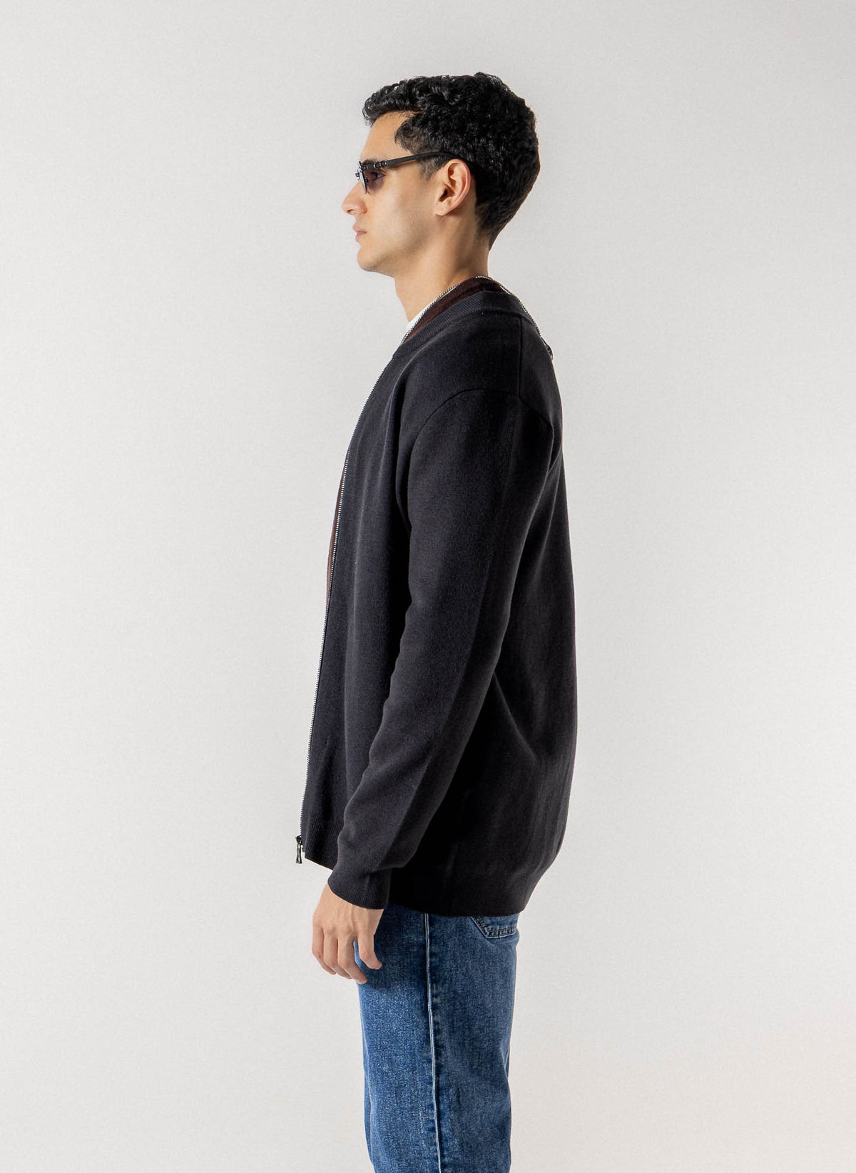 BOMBER KNIT CARDIGAN