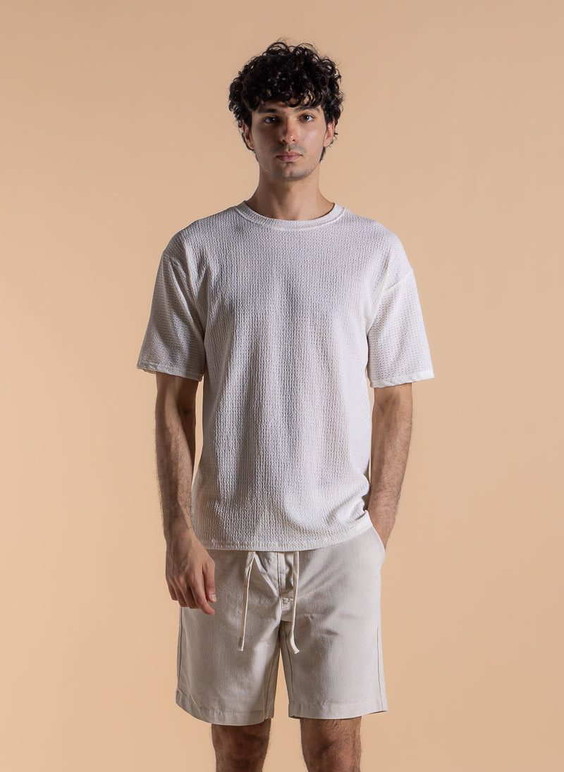 TEXTURED COMFORT T-SHIRT
