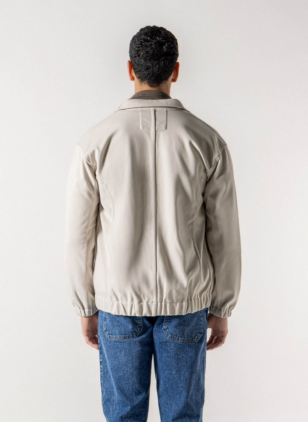 TEXTURED MIDWEIGHT OVERSHIRT