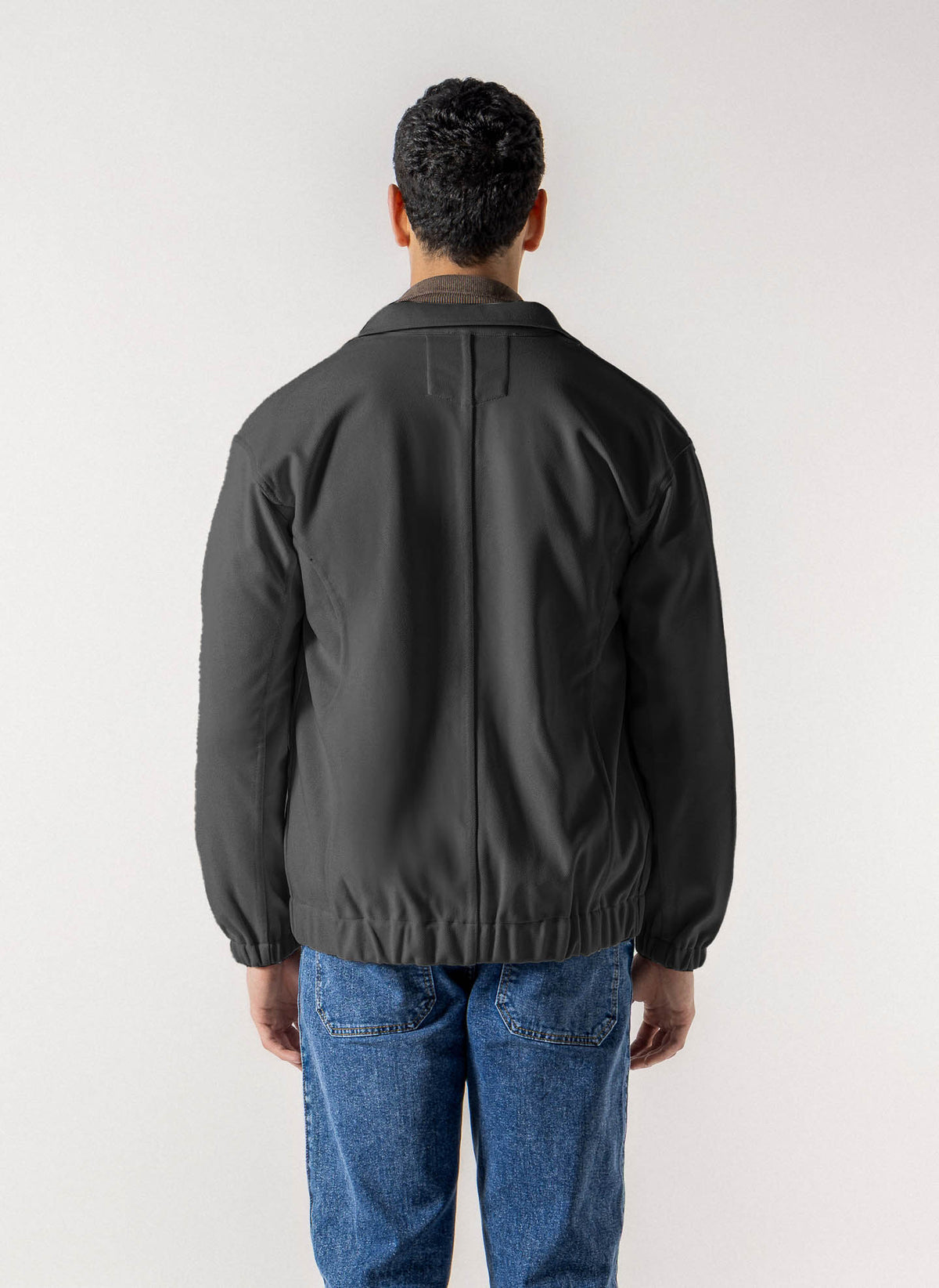 TEXTURED MIDWEIGHT OVERSHIRT