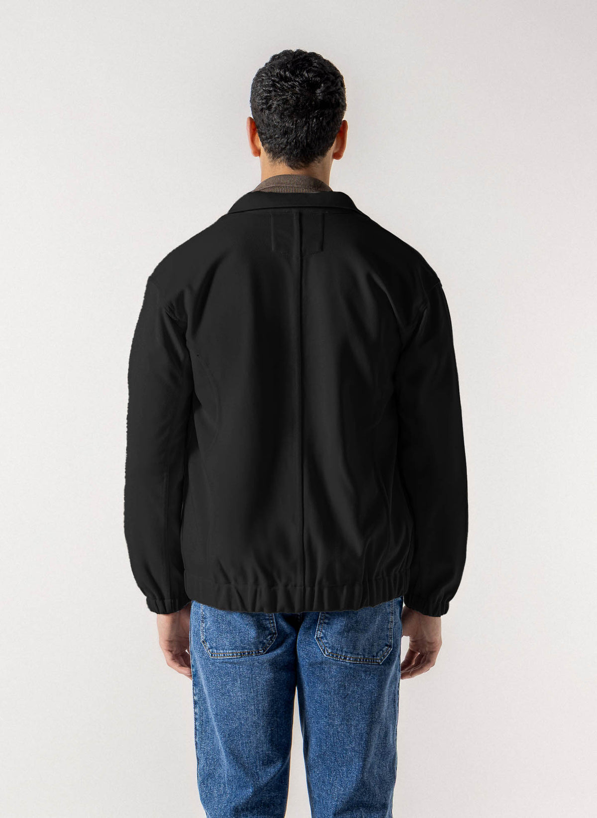 TEXTURED MIDWEIGHT OVERSHIRT
