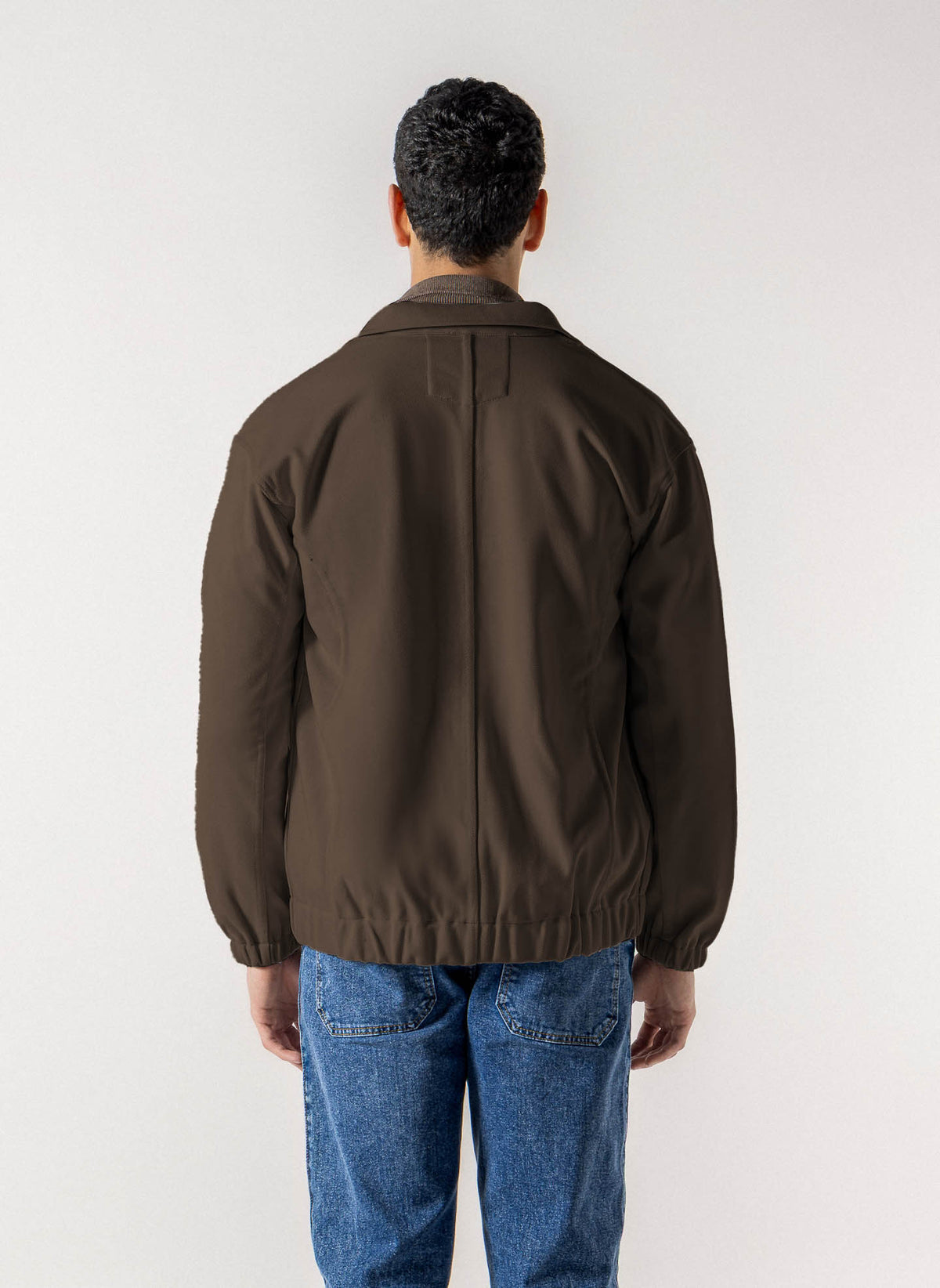 TEXTURED MIDWEIGHT OVERSHIRT