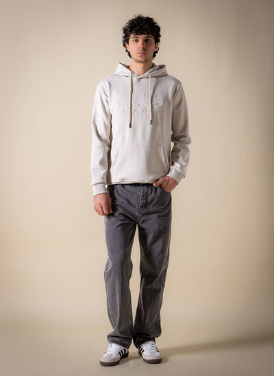 DETAIL EMBROIDERED HOODIE