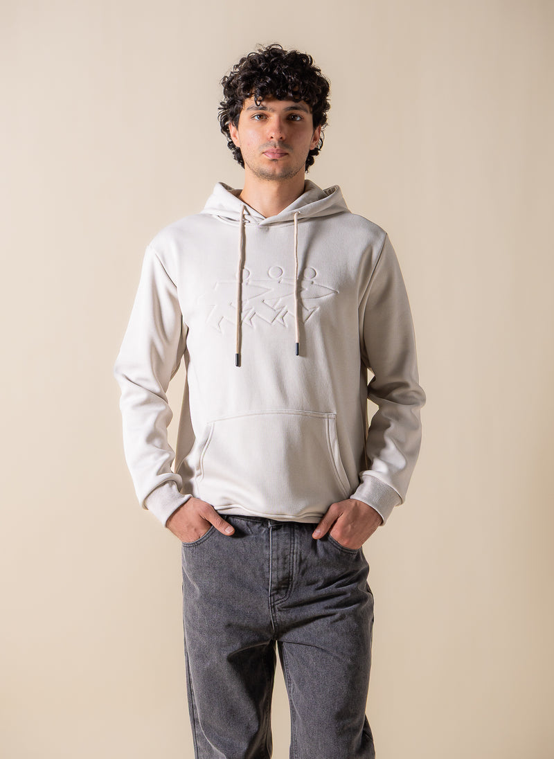 DETAIL EMBROIDERED HOODIE