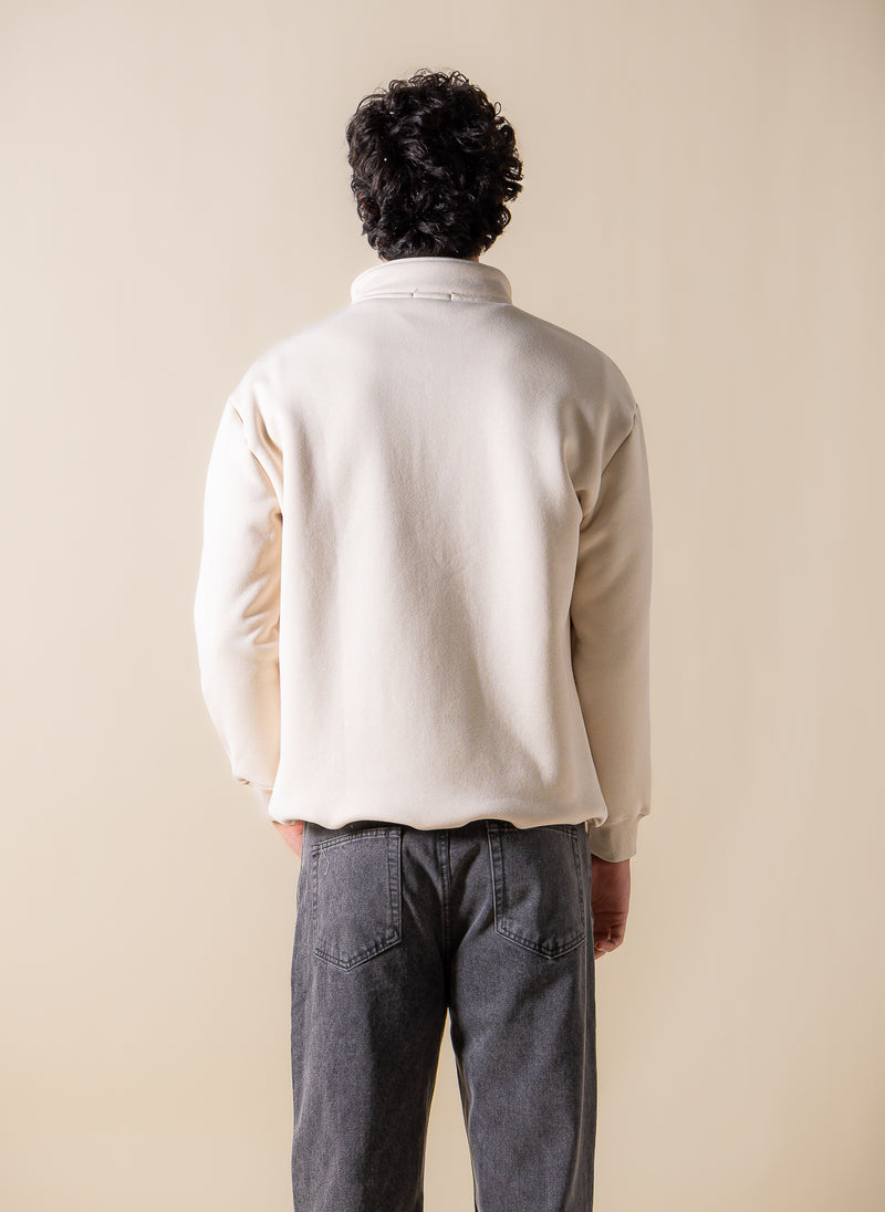 COMFORT QUARTER-ZIP SWEATSHIRT