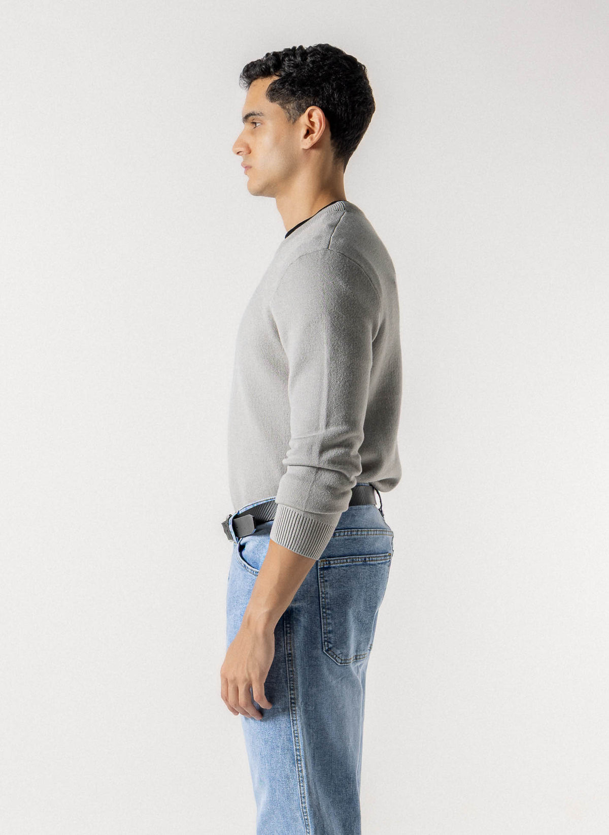 SOFT PLUSH CREW NECK SWEATER