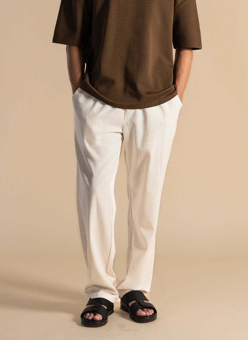 LINEN COMFORT TROUSERS