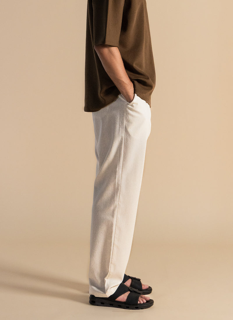 LINEN COMFORT TROUSERS