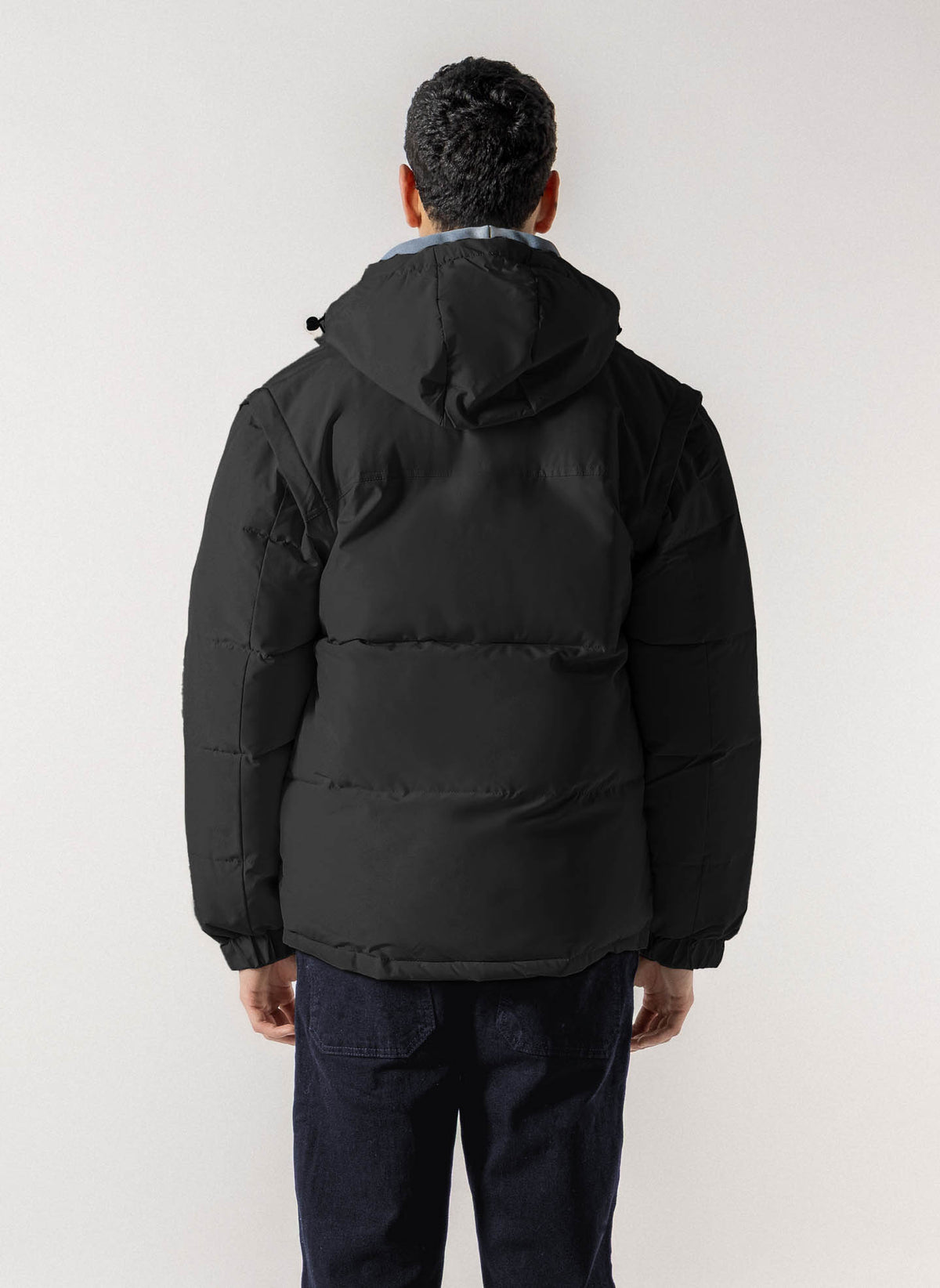 TECHNICAL FLEECE LINED PUFFER JACET