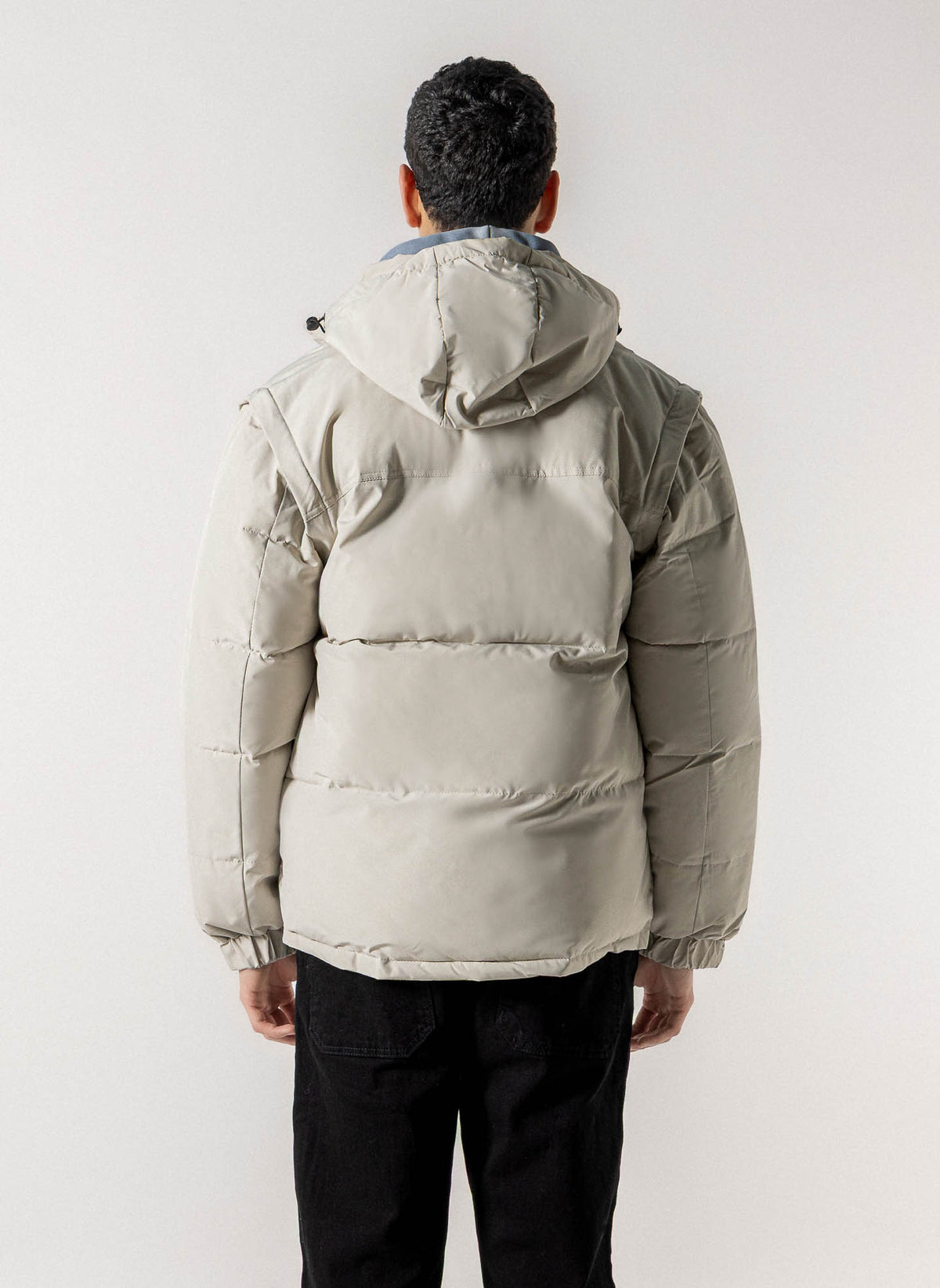 TECHNICAL FLEECE LINED PUFFER JACET