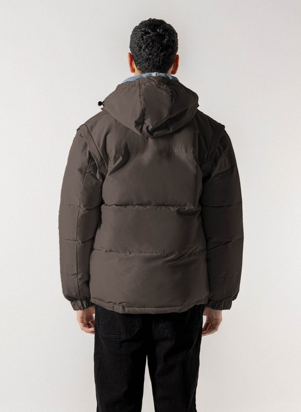 TECHNICAL FLEECE LINED PUFFER JACET