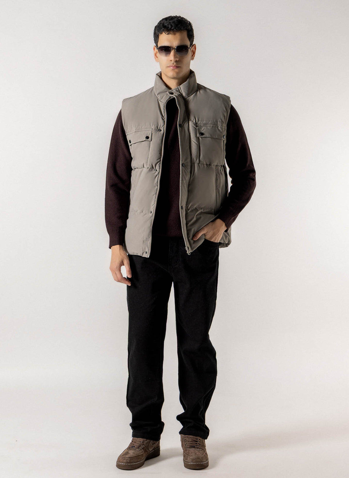 PADDED UTILITY PUFFER VEST