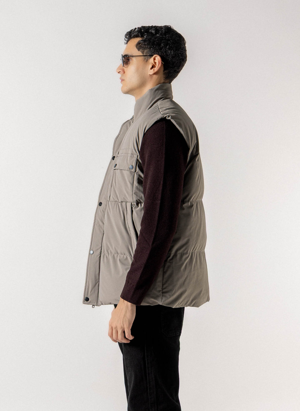PADDED UTILITY PUFFER VEST