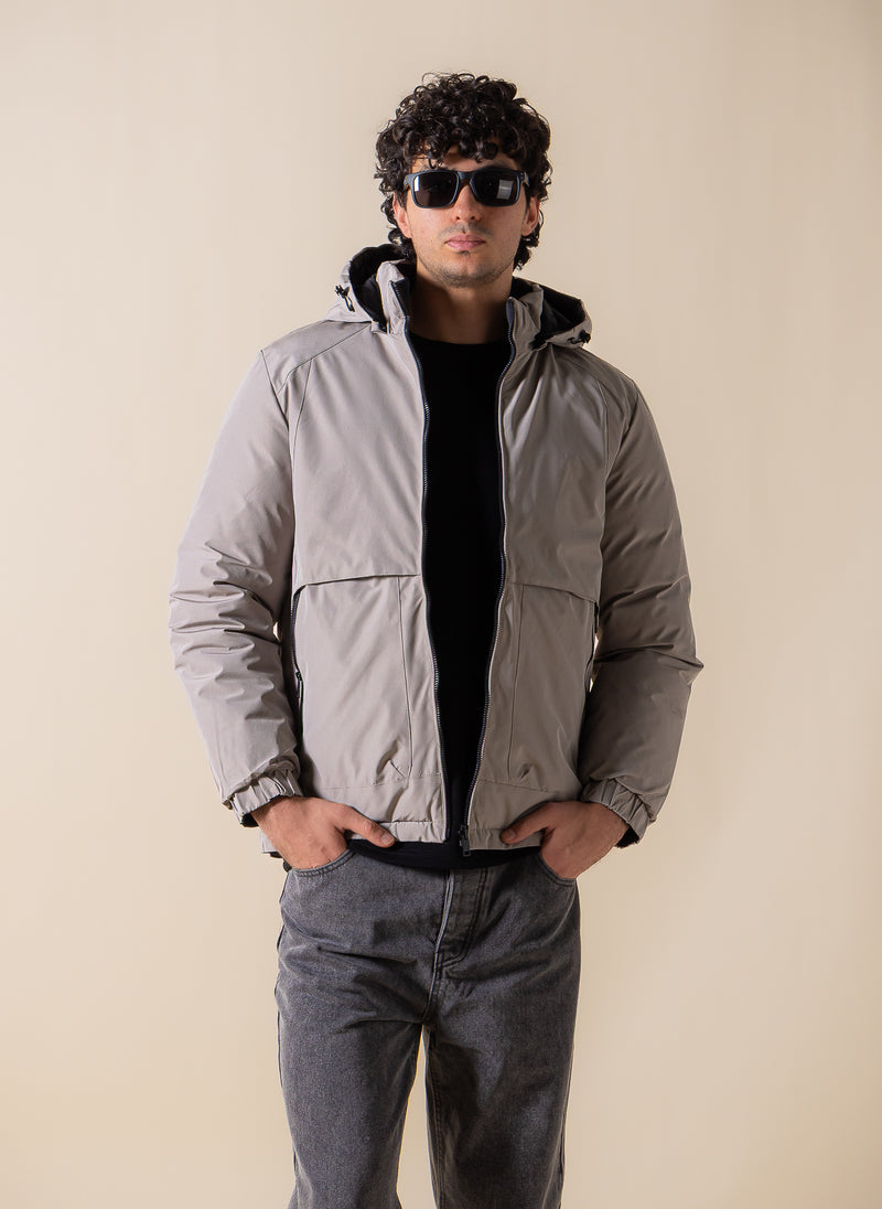 DETAILED PUFFER JACKET