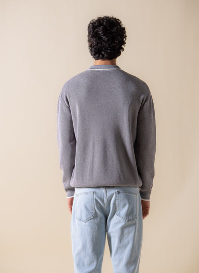 KNITTED COMFORT POLO SHIRT