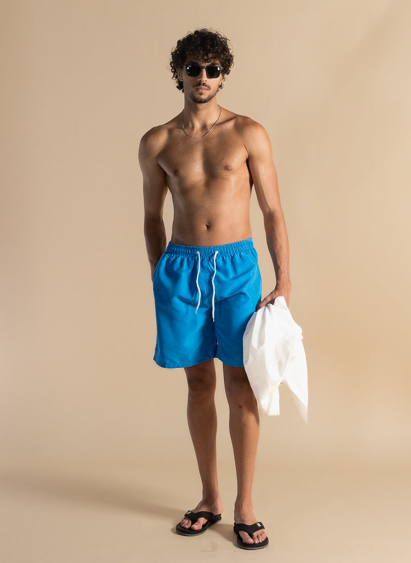 TEXTURED SWIMMING SHORTS