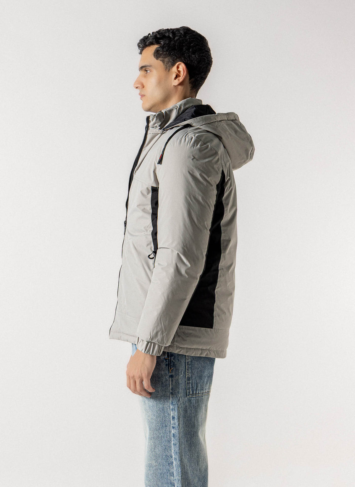 REVERSIBLE CONTRAST PUFFER JACKET