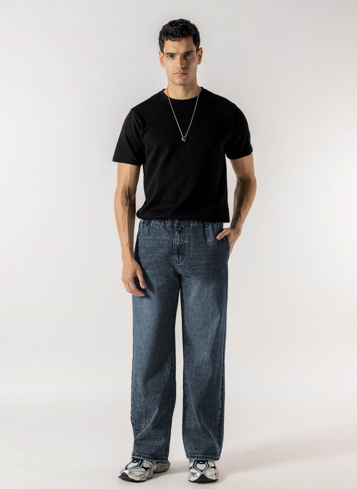WIDE LEG COMFORT JEANS
