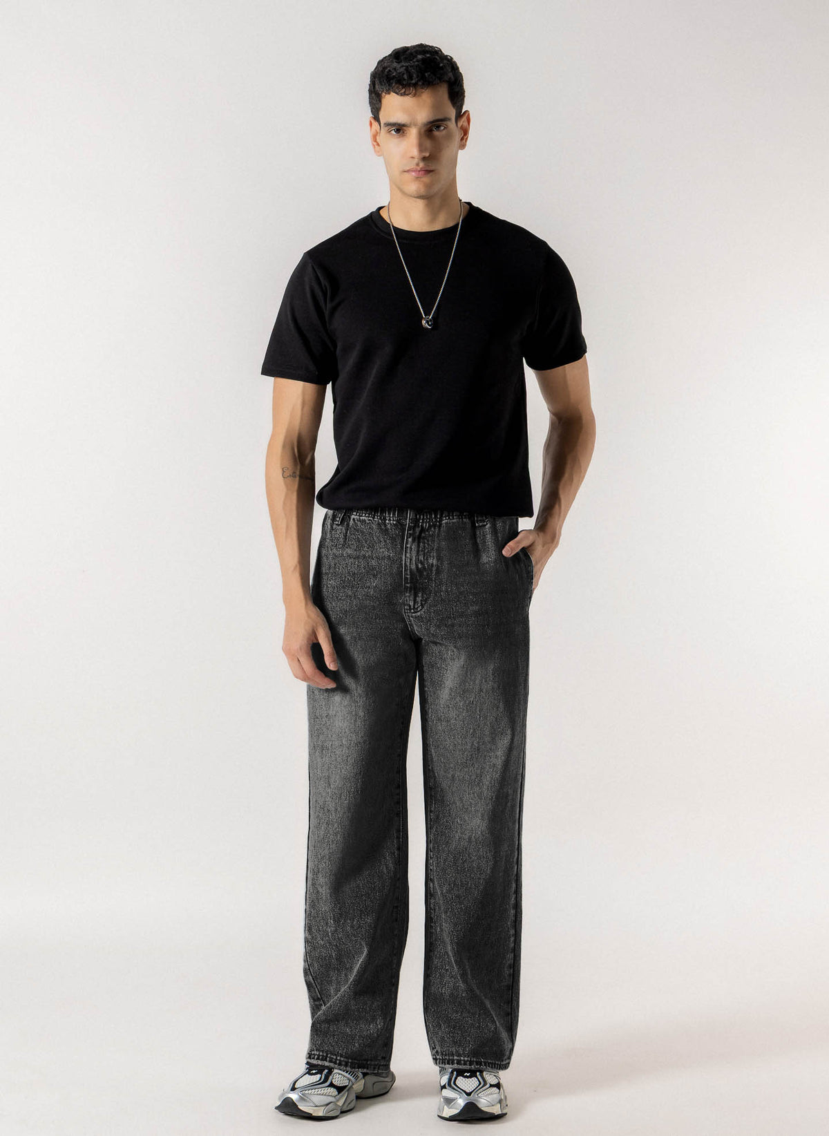 WIDE LEG COMFORT JEANS