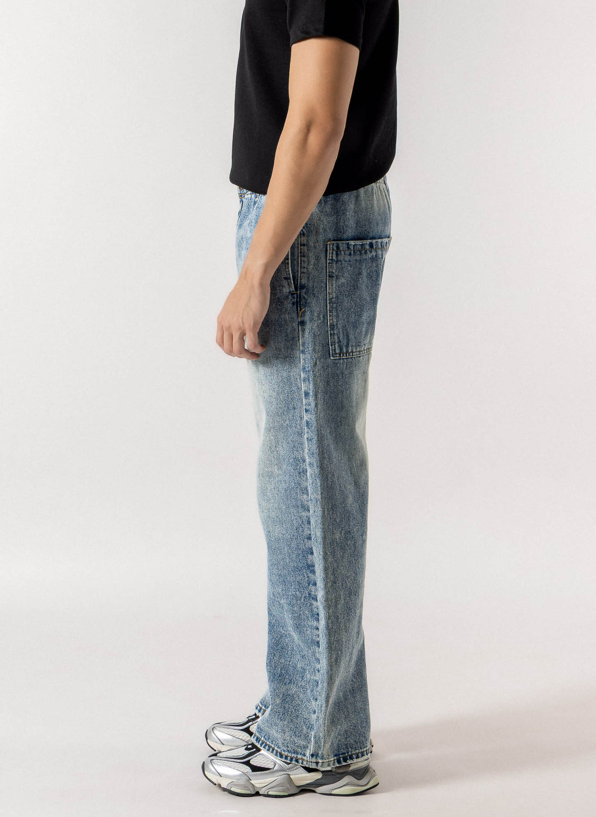 WIDE LEG COMFORT JEANS