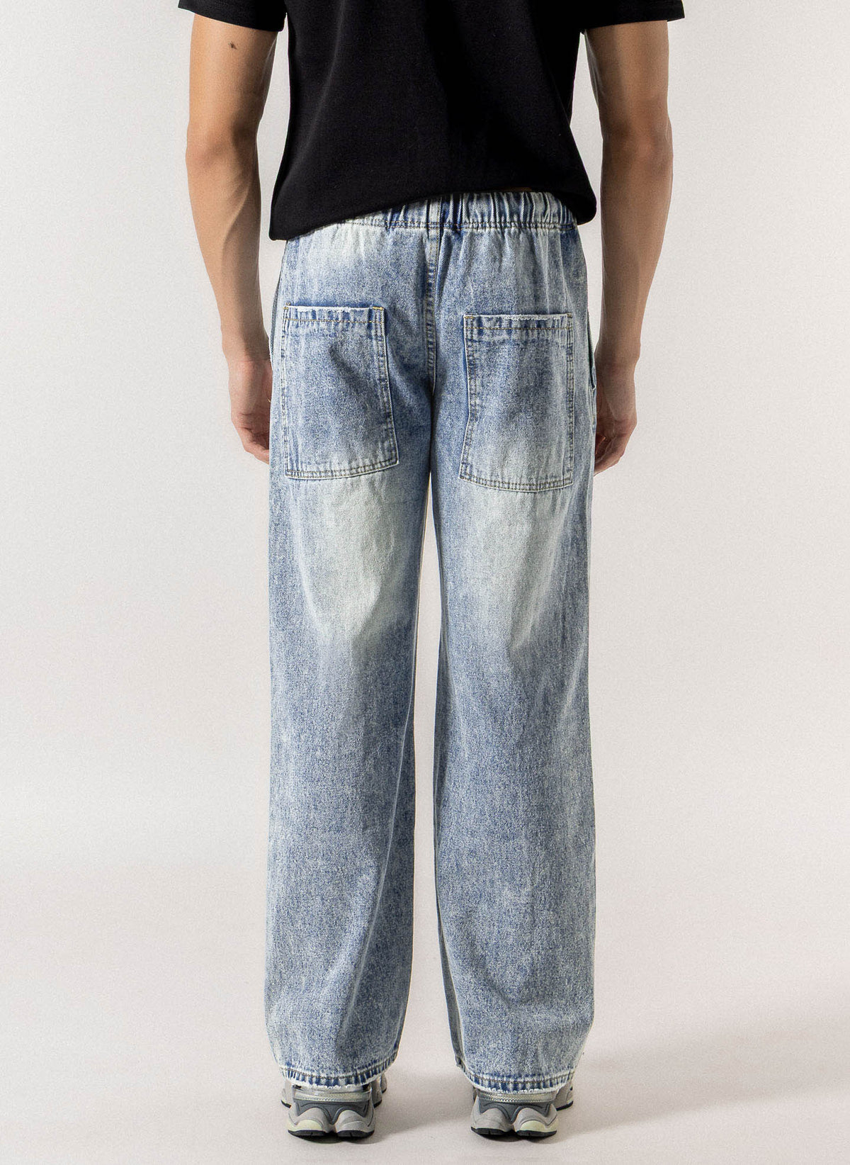 WIDE LEG COMFORT JEANS