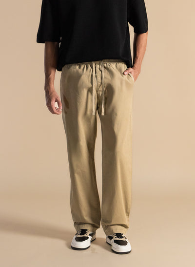 STRAIGHT FIT COMFORT TROUSERS