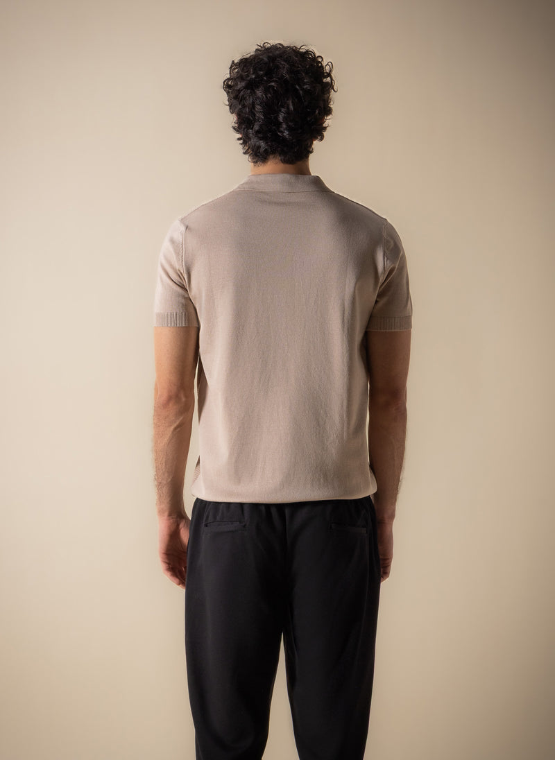 SLIM KNITTED POLO SHIRT – SHAPES | UAE | Shop for the Latest Clothes ...