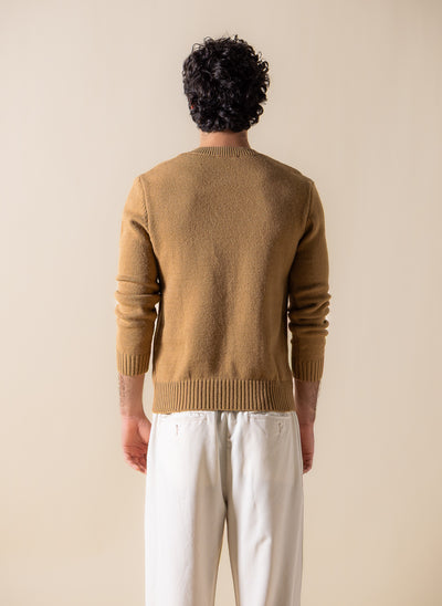 V-NECK KNITTED SWEATER