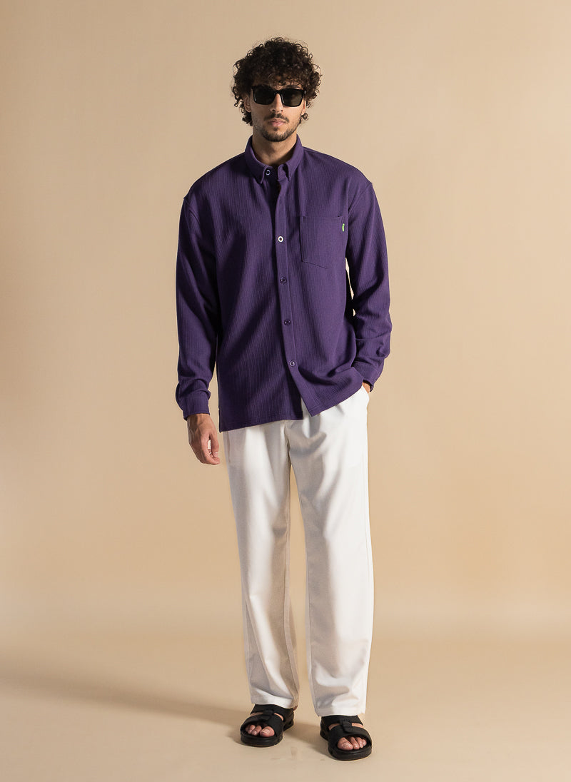 DETAILED MIDWEIGHT SHIRT