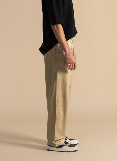 STRAIGHT FIT COMFORT TROUSERS