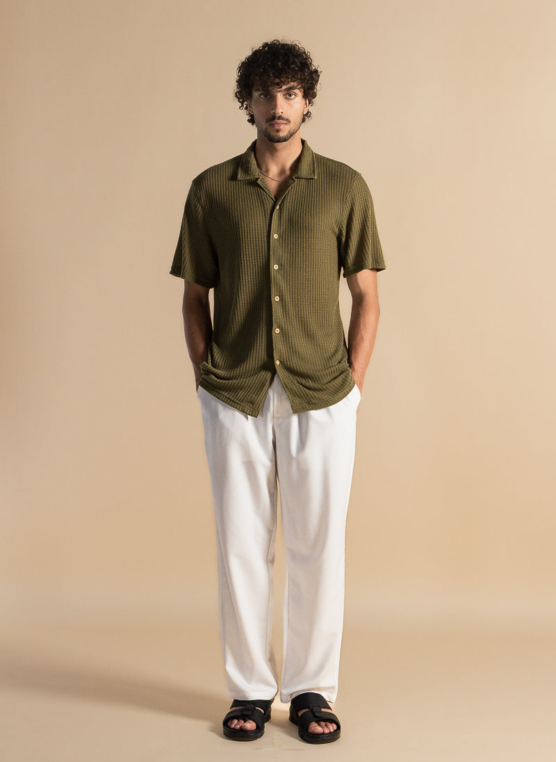 TEXTURED COMFORT SHIRT